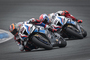 Das BMW-Duo Michael van der Mark (vorne) und Tom Sykes