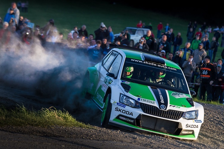 Perfekte Weltpremiere für den neuen Skoda Fabia R5