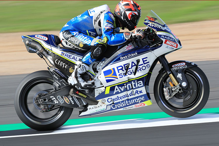 Tito Rabat im Silverstone-Training 2018