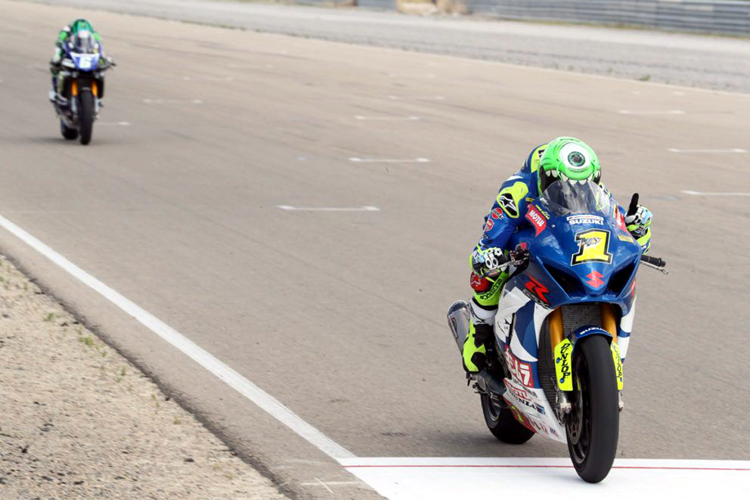 Toni Elias bescherte Suzuki den 200. Sieg in der US-Superbike-Meisterschaft