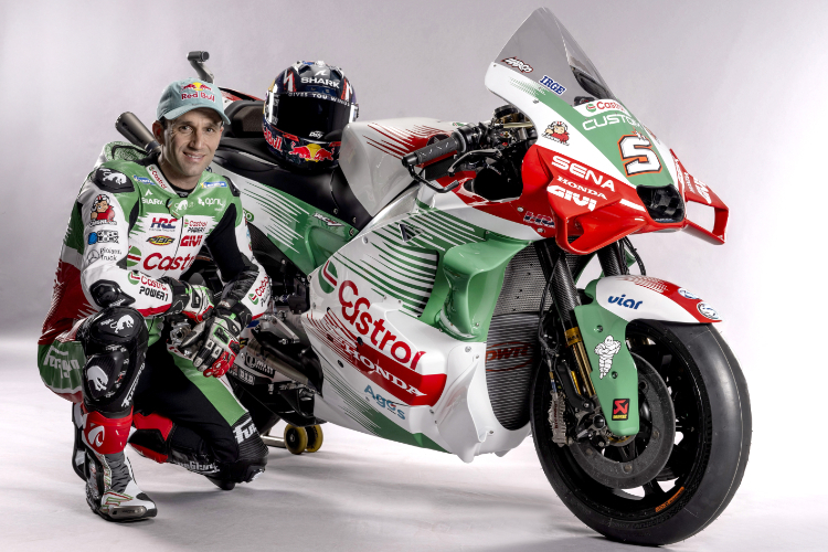 Johann Zarco mit seiner LCR-Honda im Castrol-Design