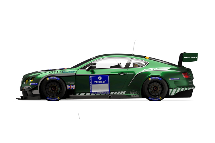 Neuer Look für Bentley beim 24h-Rennen