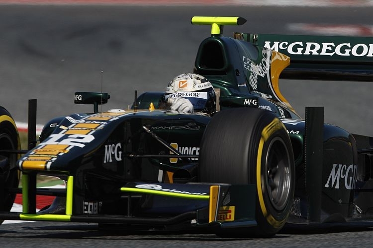 Sieger in Barcelona: Giedo van der Garde