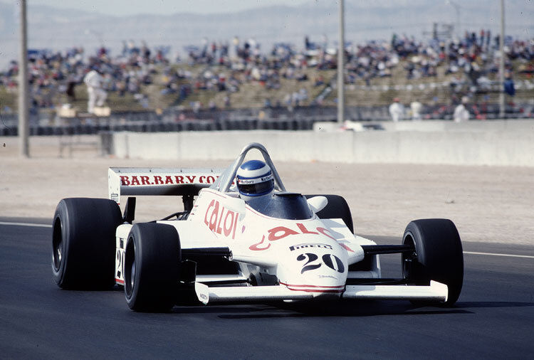 Auflösung der Vorwoche: Keke Rosberg mit seinem Fittipaldi in Las Vegas 1981