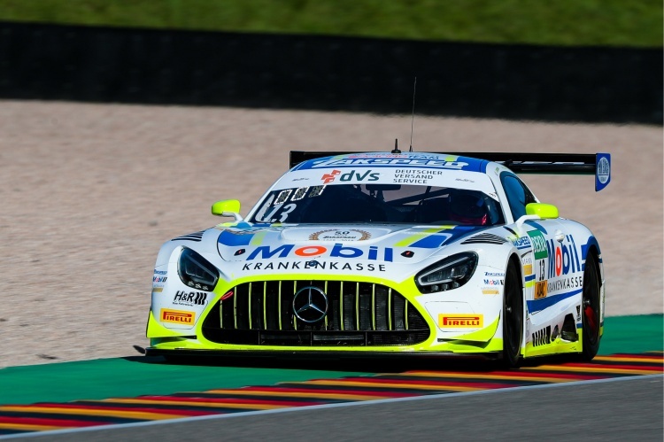 Der Mercedes-AMG GT3 vom Team Zakspeed auf dem Sachsenring