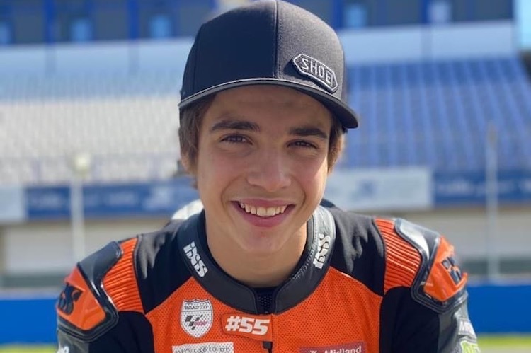 Noah Dettwiler startet 2022 in seine zweite Saison in der Moto3 Junioren-WM