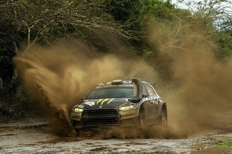 Schweden-Sieger Oliver Solberg in Kenia Zweiter in der WRC2