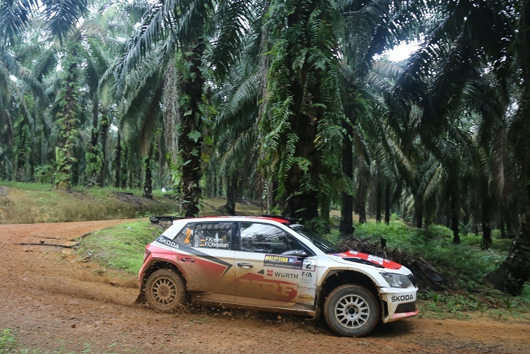 Fabian Kreim im Skoda Fabia R5