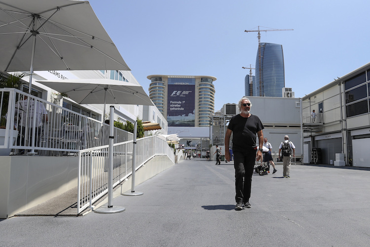 Flavio Briatore in Baku