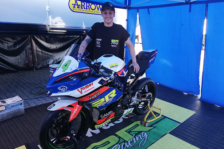 Neu bei 2R Kawasaki: Chris Stange