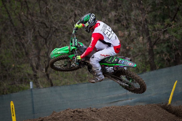 Mitchell Harrison auf der Kawasaki von Bud Racing	