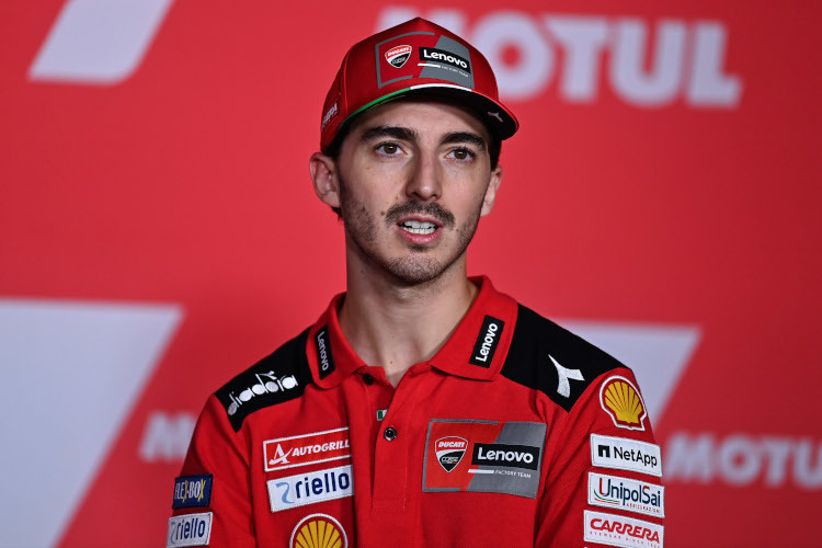 WM-Leader Pecco Bagnaia