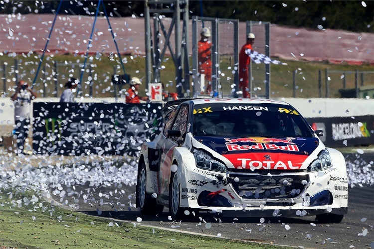 Timmy Hansen im Peugeot 208 RX