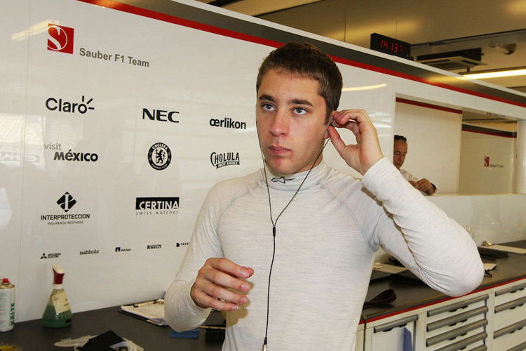 Sauber-Testfahrer Robin Frijns