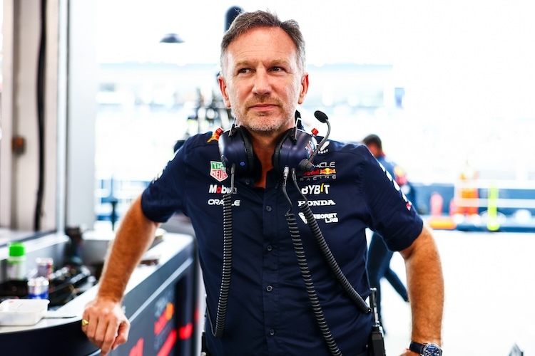 Red Bull Racing-Teamchef Christian Horner