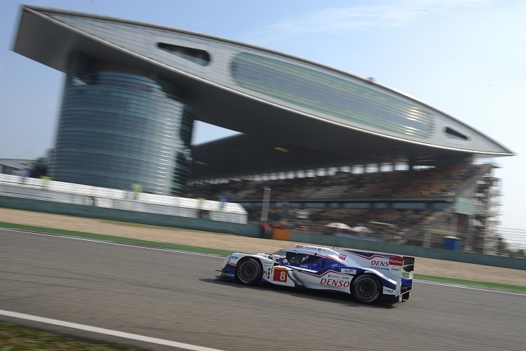 Siegerwagen aus dem Jahr 2014: Der Toyota TS040 von Anthony Davidson und Sébastien Buemi