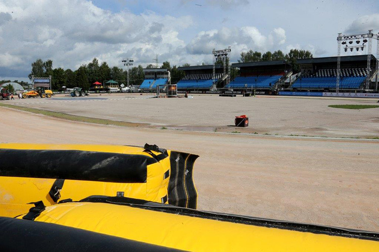 Das Speedway-Stadion in Riga