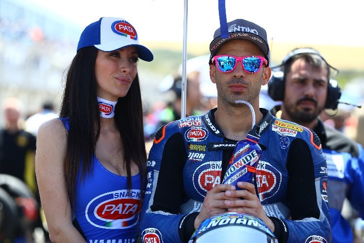 Marco Melandri mit Ehefrau Manuela