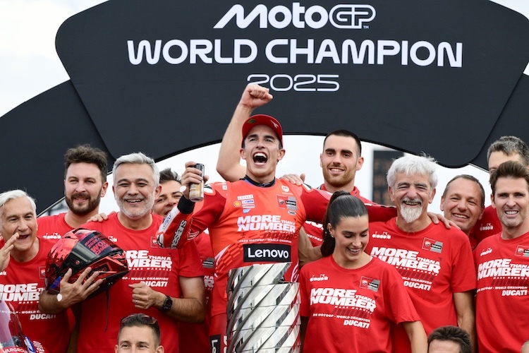 Die Rivalen von Champion Marc Marquez fanden anerkennende Worte