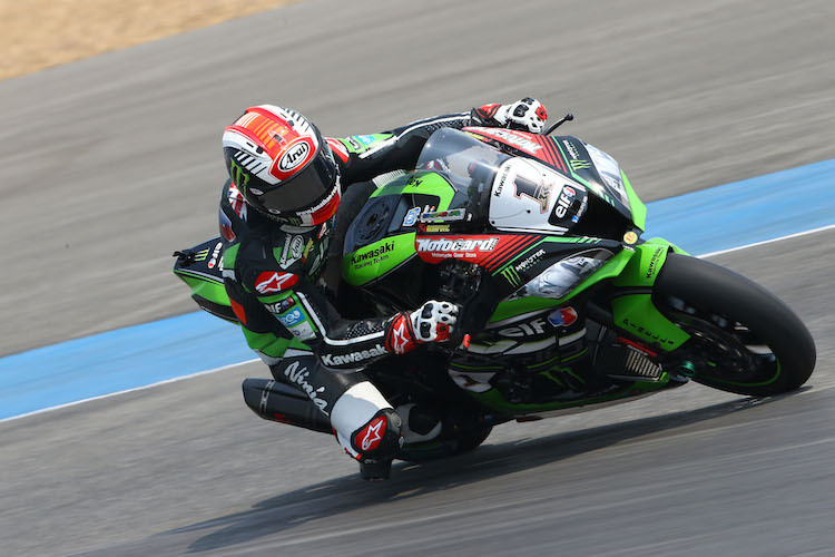 Jonathan Rea: Der Kawasaki-Star fuhr im Qualifying Rennsimulationen