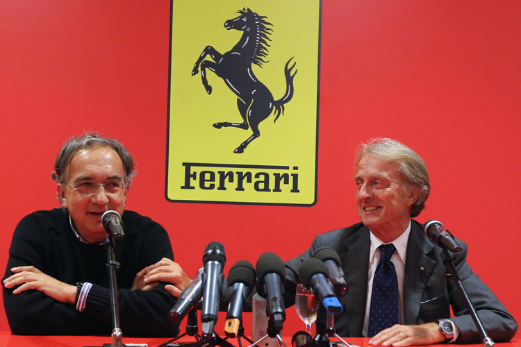 Sergio Marchionne und Luca Montezemolo