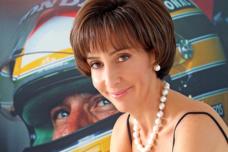 Ayrton Sennas Schwester Viviane Senna da Silva Lalli 