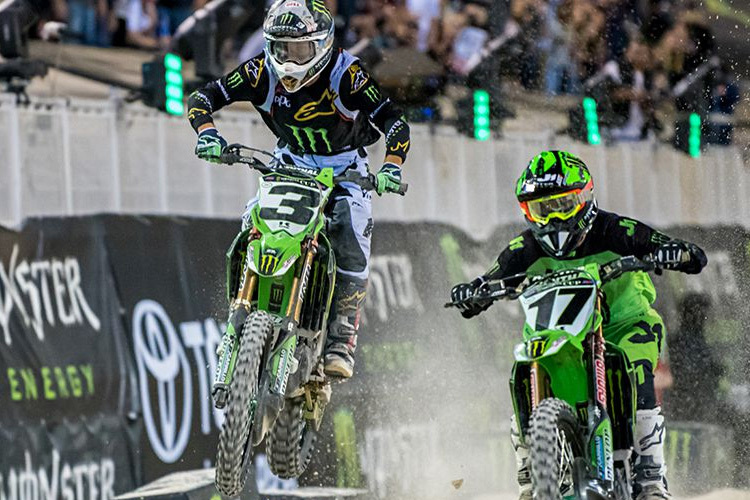 Eli Tomac holte in Las Vegas die Siegprämie von einer Million Dollar