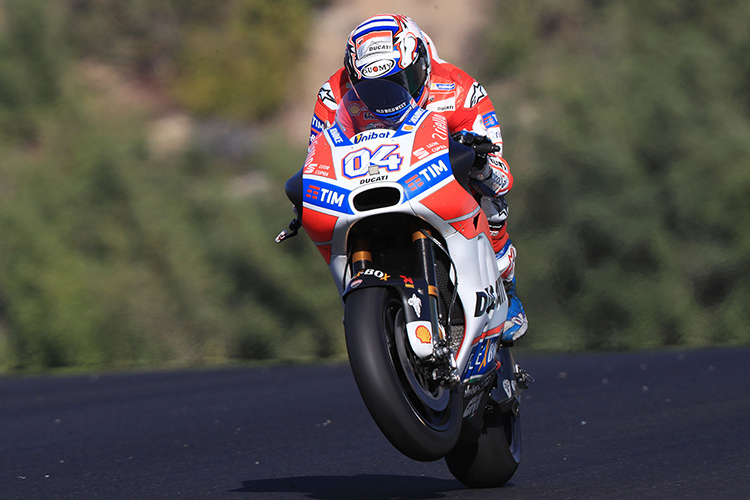 Andrea Dovizioso in Jerez