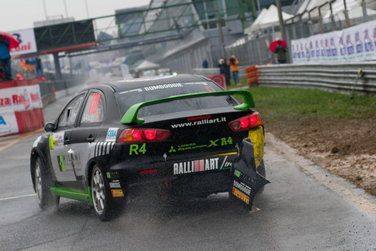 Araujo bei der Monza Rally Show 