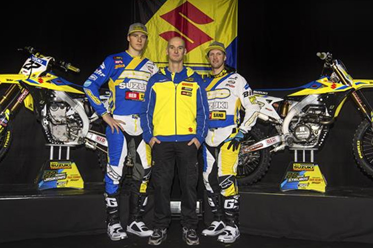 Arminas Jasikonis, Stefan Everts und Kevin Strijbos (v.l.n.r.)