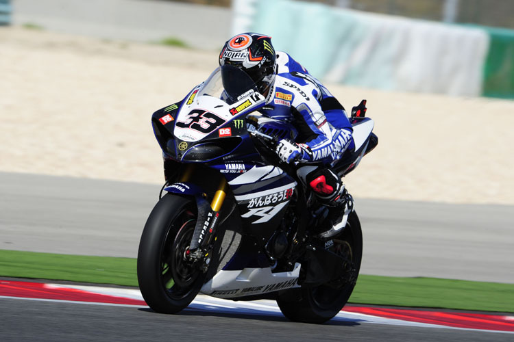 Marco Melandri sorgte für den Schlusspunkt der Saison 2011