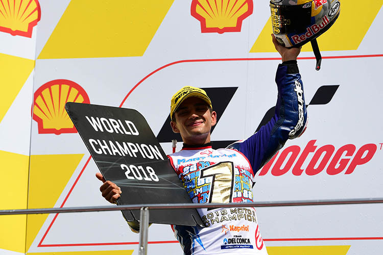 Jubel in Sepang: Jorge Martin