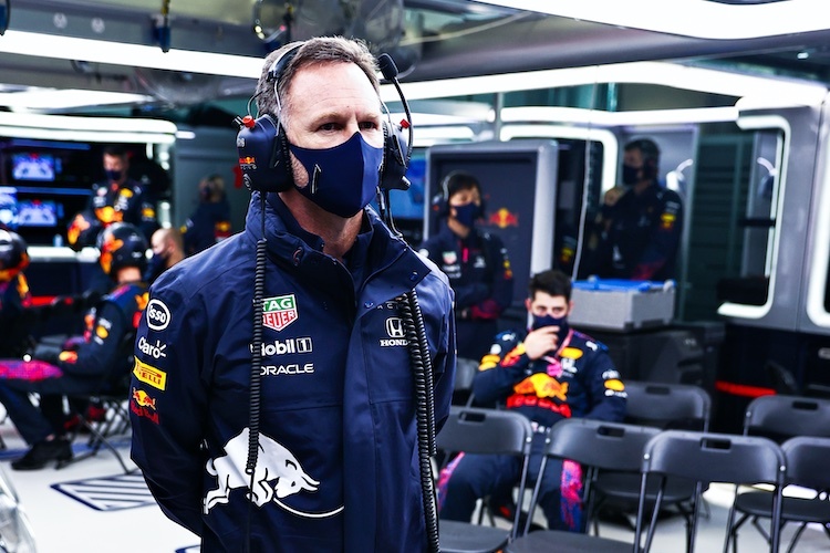 Red Bull Racing-Teamchef Christian Horner