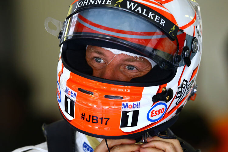 Jenson Button will den Rennhelm noch nicht an den Nagel hängen