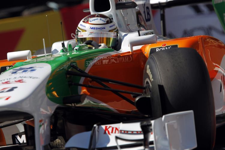 Adrian Sutil kommt im Force India gut zurecht