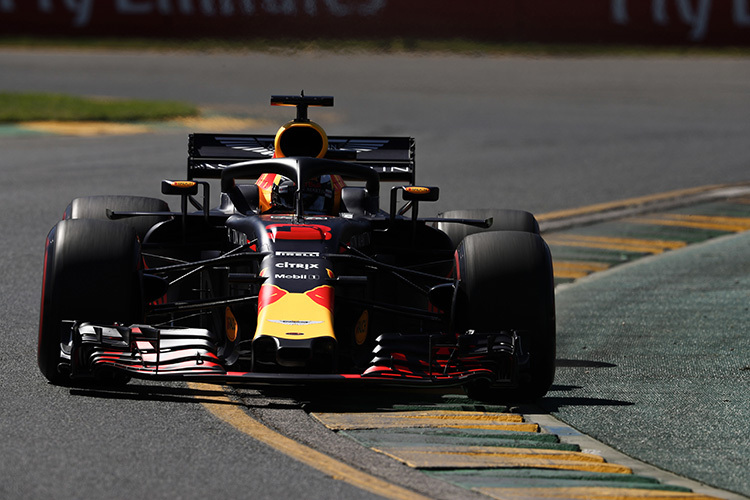 Daniel Ricciardo musste den Lauf mit der weichsten Reifenmischung abbrechen