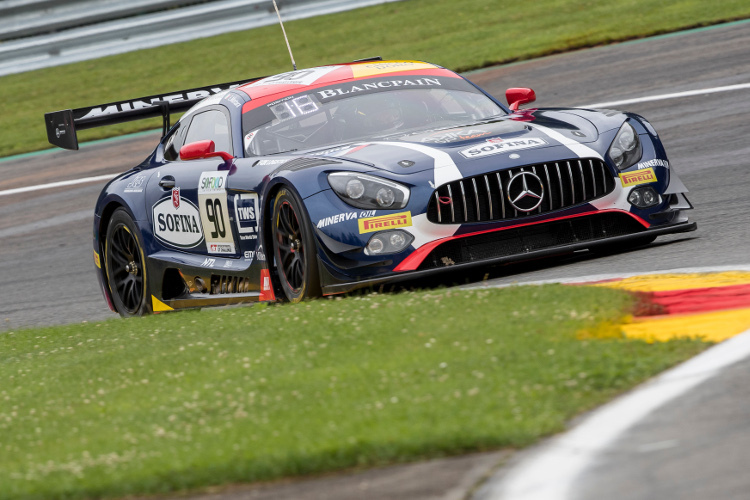 Der Mercedes-AMG GT3 von Raffaele Marciello, Edo Mortara und Michael Meadows