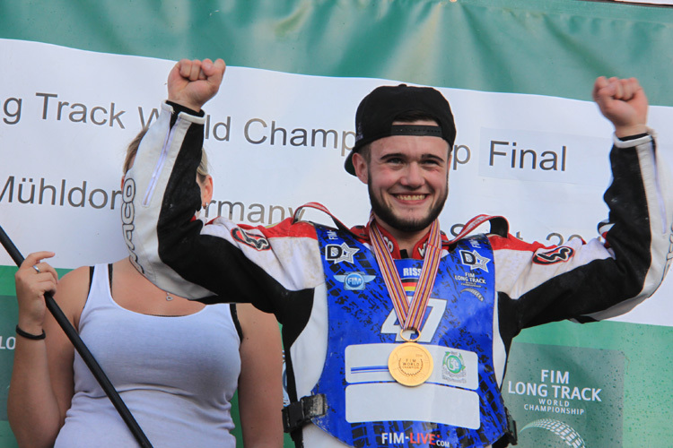 Erik Riss, der siebte deutsche Langbahn-Weltmeister