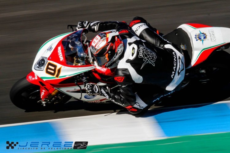 Jordi Torres auf der MV Agusta F4RC