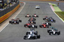 Start zum britischen Grand Prix in Silverstone
