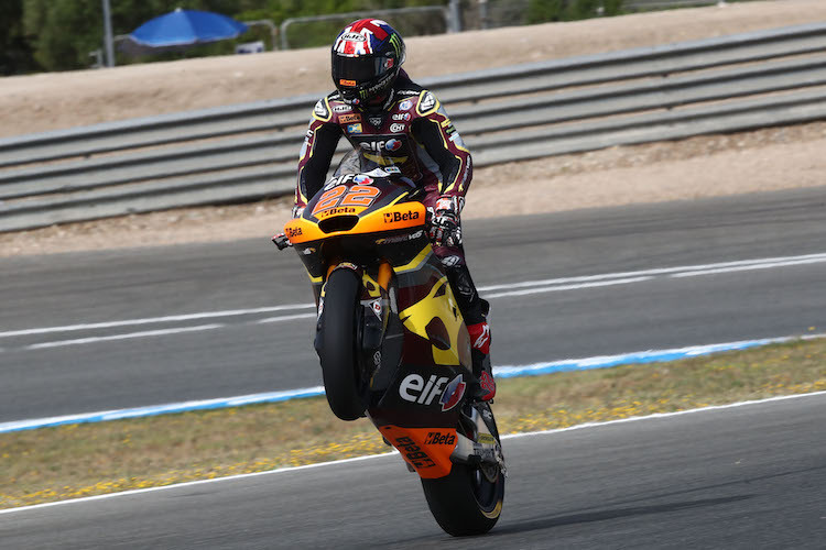 Sam Lowes startet am Sonntag in Jerez von der Pole-Position