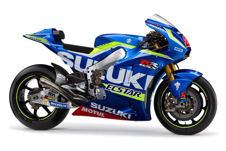 So wird die MotoGP-Suzuki für 2016 aussehen