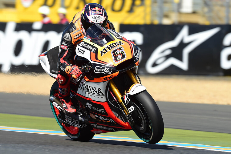 Stefan Bradl im ersten Le-Mans-Training