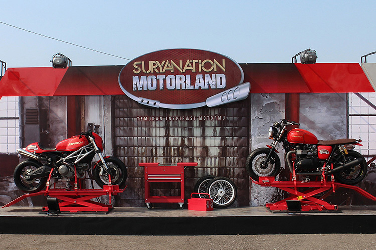 Suryanation Motorland unterstützt 2016 das Moto2-Team Federal Oil Gresini