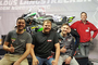 2017: Michael Schürmann, Daniel Rauh, Phillip Becker und Oli Kraus (v.li.)