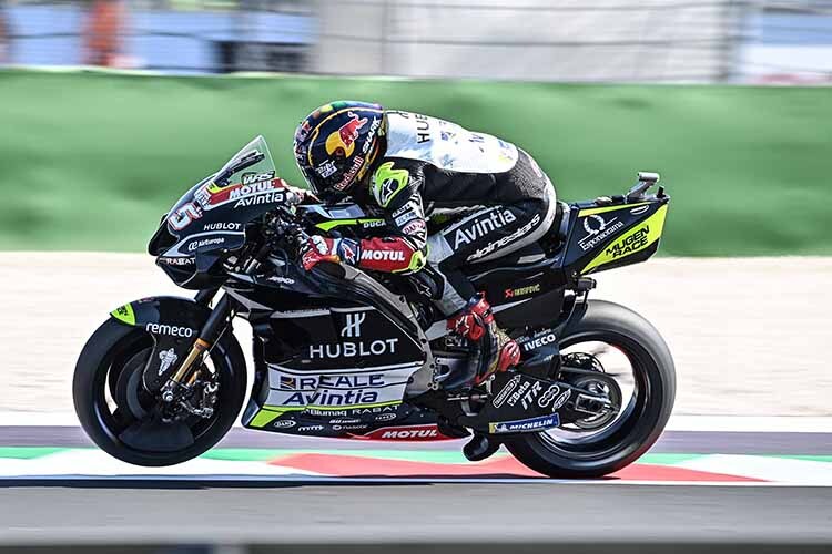 Avintia Ducati mit Johann Zarco: Platz 3 in Brünn