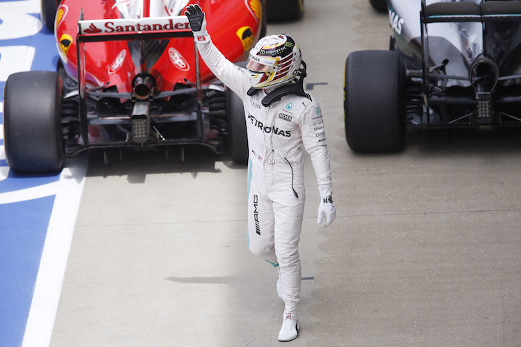 Pole-Position für Lewis Hamilton