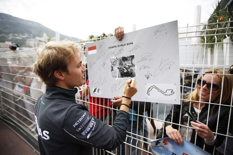 Nico Rosberg 2014 in Monaco