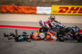Sonntag in Portimão: Marc Márquez hat Oliveira umgefahren, Martin muss weiträumig ausweichen