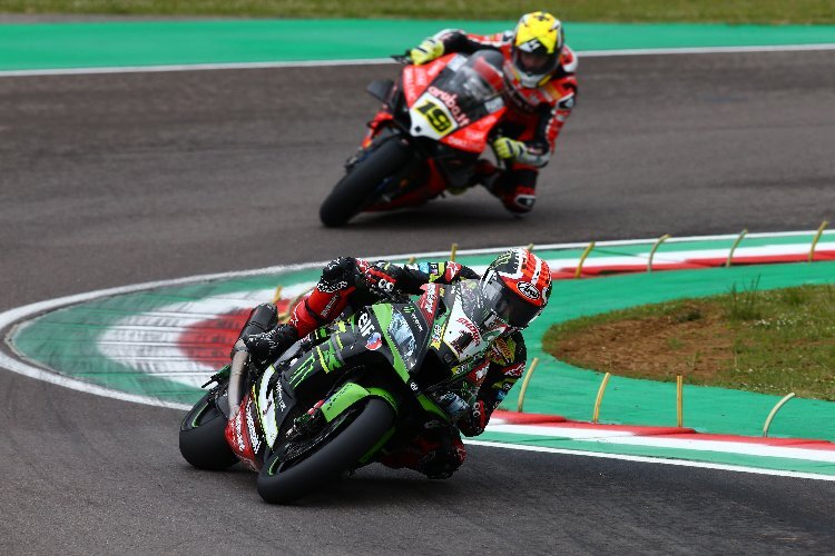 Jonathan Rea vor Álvaro Bautista – das sahen wir zuletzt häufiger